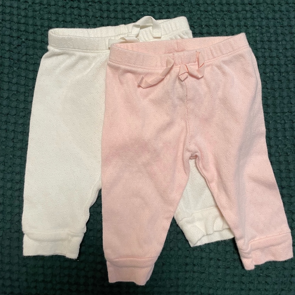 GAP Baby Joggers - Pink & White